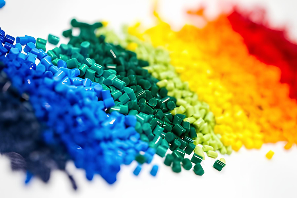 Varous colorway of pellets granules